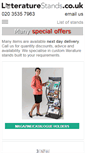 Mobile Screenshot of literaturestands.co.uk